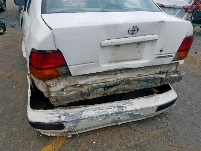 JT2EL56D8S0013966 - 1995 TOYOTA TERCEL DX WHITE photo 9