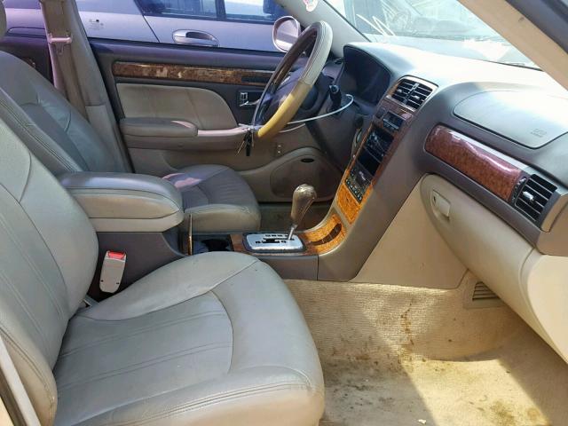 KMHFU45E45A423493 - 2005 HYUNDAI XG 350 BEIGE photo 5