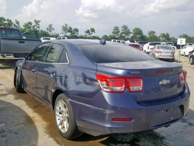 1G11C5SL1EF107717 - 2014 CHEVROLET MALIBU 1LT BLUE photo 3