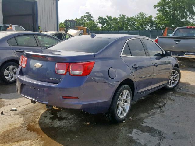 1G11C5SL1EF107717 - 2014 CHEVROLET MALIBU 1LT BLUE photo 4