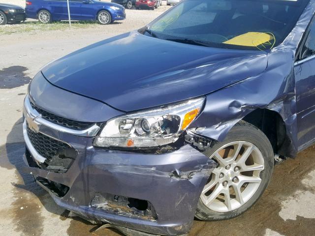 1G11C5SL1EF107717 - 2014 CHEVROLET MALIBU 1LT BLUE photo 9