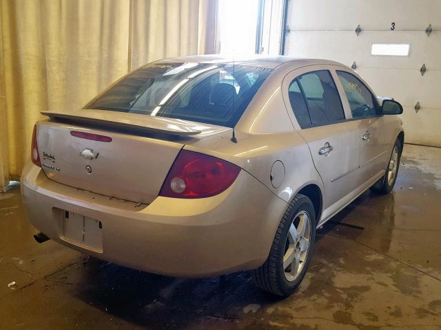 1G1AZ54F957648546 - 2005 CHEVROLET COBALT LT GOLD photo 4