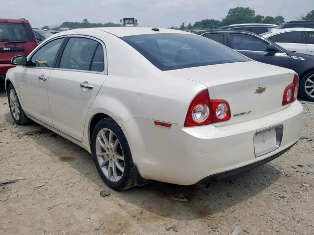 1G1ZE5EB3AF117448 - 2010 CHEVROLET MALIBU LTZ თეთრი ფოტო 3