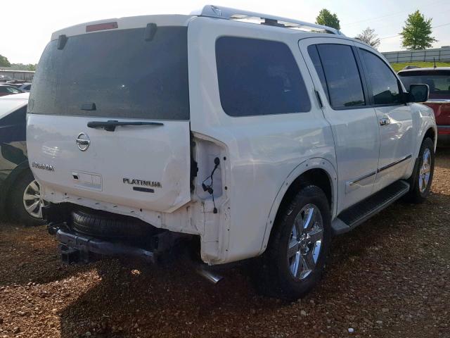 5N1BA0NC0BN622012 - 2011 NISSAN ARMADA SV WHITE photo 4