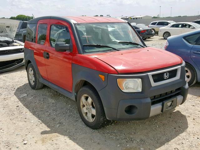 5J6YH28675L022027 - 2005 HONDA ELEMENT EX RED photo 1