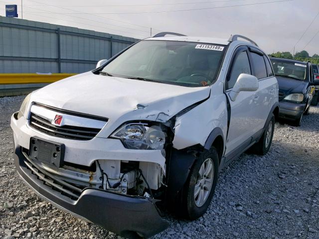 3GSDL43N18S541901 - 2008 SATURN VUE XE WHITE photo 2