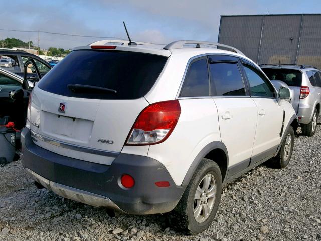 3GSDL43N18S541901 - 2008 SATURN VUE XE WHITE photo 4