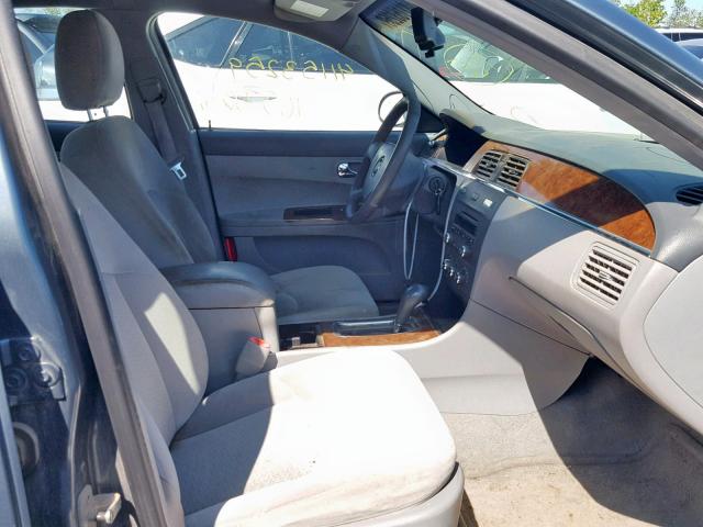 2G4WC582161209647 - 2006 BUICK LACROSSE C GRAY photo 5