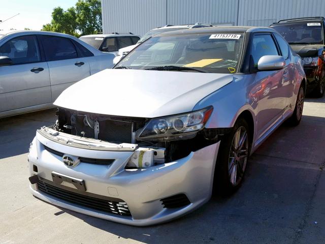 JTKJF5C72C3025261 - 2012 TOYOTA SCION TC ვერცხლისფერი ფოტო 2