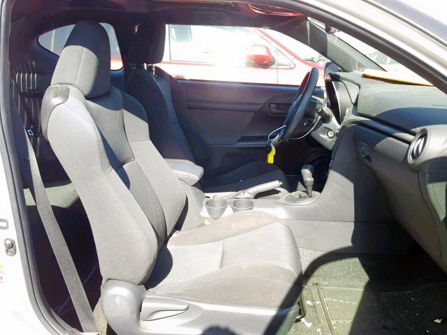 JTKJF5C72C3025261 - 2012 TOYOTA SCION TC ვერცხლისფერი ფოტო 5