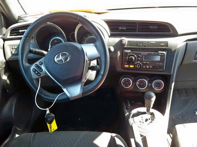 JTKJF5C72C3025261 - 2012 TOYOTA SCION TC ვერცხლისფერი ფოტო 9