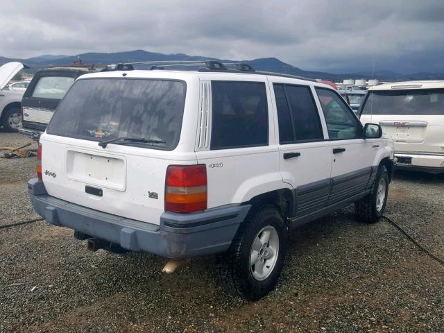 1J4GZ58Y9SC743537 - 1995 JEEP GRAND CHER WHITE photo 4