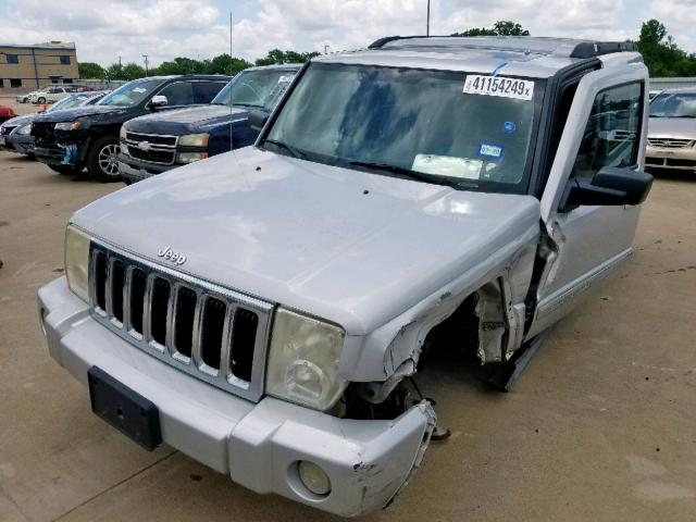 1J8HH48N26C314221 - 2006 JEEP COMMANDER 银色 照片 2