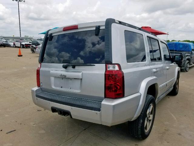 1J8HH48N26C314221 - 2006 JEEP COMMANDER 银色 照片 4