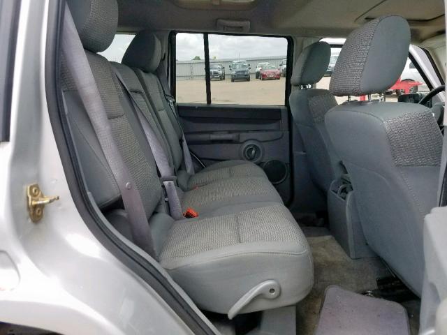 1J8HH48N26C314221 - 2006 JEEP COMMANDER 银色 照片 6