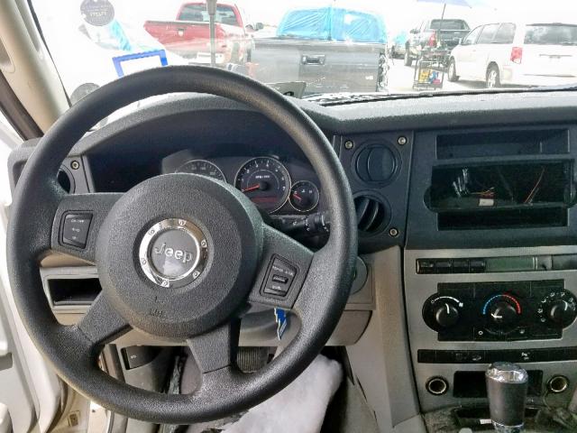 1J8HH48N26C314221 - 2006 JEEP COMMANDER 银色 照片 9