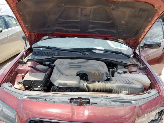 2C3CCAAG5JH249854 - 2018 CHRYSLER 300 TOURIN RED photo 7