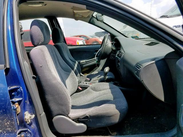 1G1JF52F047311676 - 2004 CHEVROLET CAVALIER L BLUE photo 5