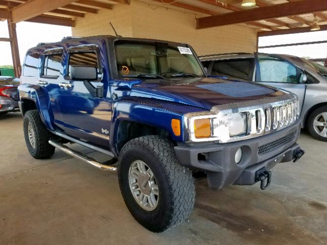 5GTDN136568194360 - 2006 HUMMER H3 BLUE photo 1