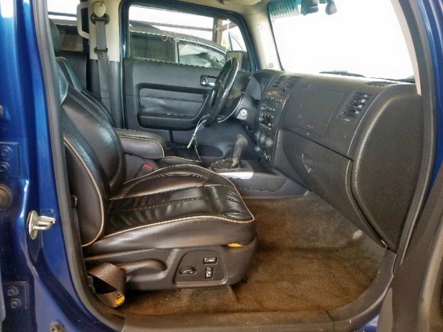 5GTDN136568194360 - 2006 HUMMER H3 BLUE photo 5