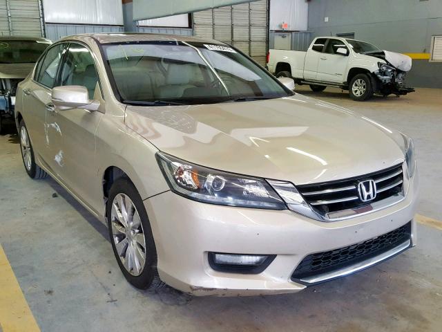 1HGCR3F89FA023279 - 2015 HONDA ACCORD EXL GOLD photo 1