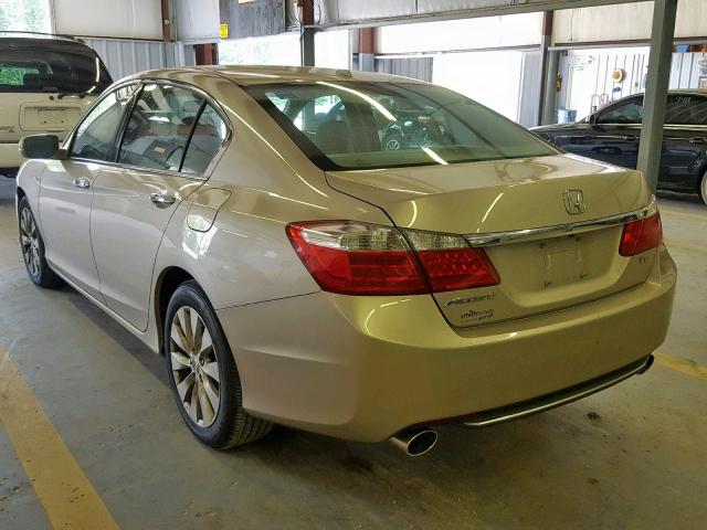 1HGCR3F89FA023279 - 2015 HONDA ACCORD EXL GOLD photo 3