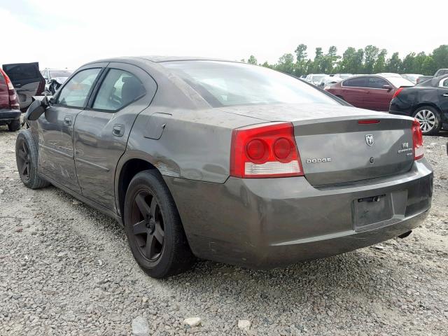 2B3KA33V29H584863 - 2009 DODGE CHARGER SX GRAY photo 3