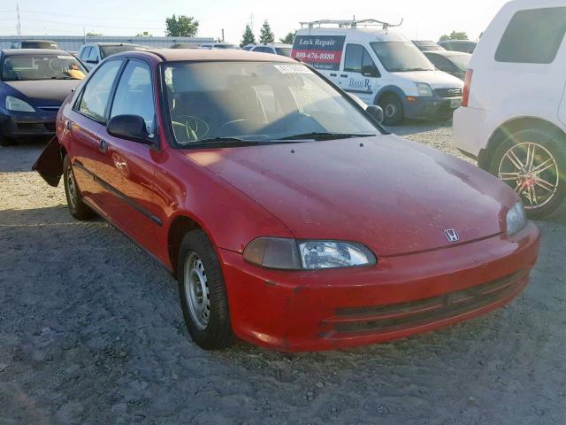 JHMEG864XSS029392 - 1995 HONDA CIVIC DX RED photo 1