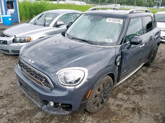 WMZYT5C36J3D82387 - 2018 MINI COOPER S C GRAY photo 2