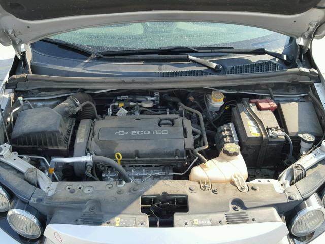 1G1JA5SH5E4206036 - 2014 CHEVROLET SONIC LS 银色 照片 7