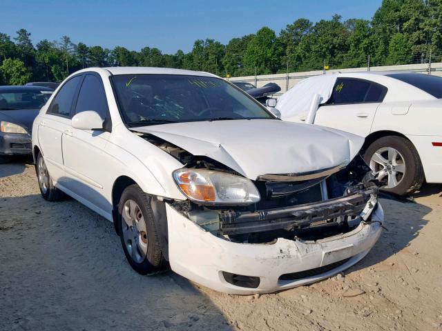 KNAFE121185544820 - 2008 KIA SPECTRA EX WHITE photo 1