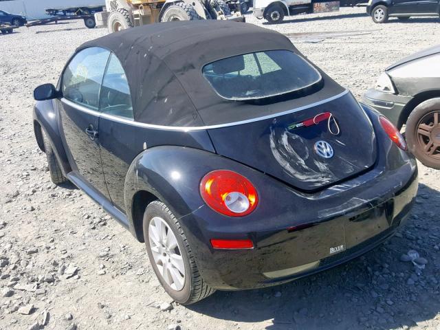 3VWPG31Y08M412912 - 2008 VOLKSWAGEN NEW BEETLE Qara foto 3