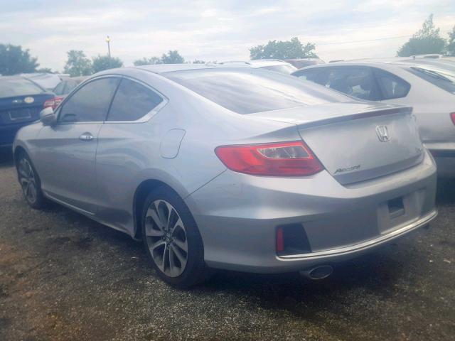 1HGCT2B81EA008324 - 2014 HONDA ACCORD EXL SILVER photo 3