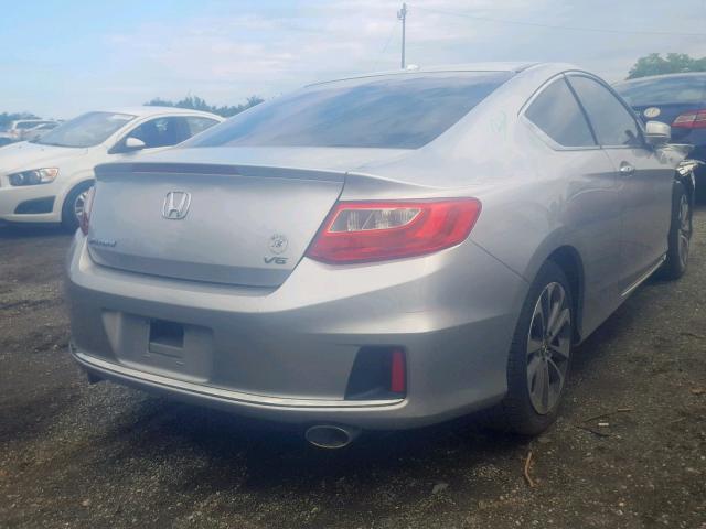 1HGCT2B81EA008324 - 2014 HONDA ACCORD EXL SILVER photo 4