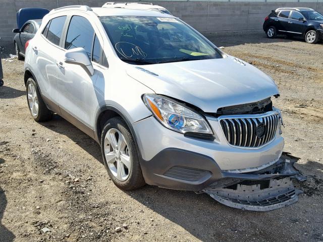 KL4CJASB3FB240407 - 2015 BUICK ENCORE SILVER photo 1