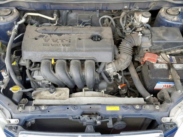 1NXBR32E46Z632828 - 2006 TOYOTA COROLLA CE BLUE photo 7