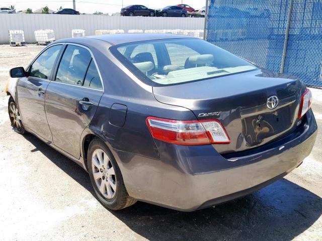 JTNBB46K093053002 - 2009 TOYOTA CAMRY HYBR GRAY photo 3