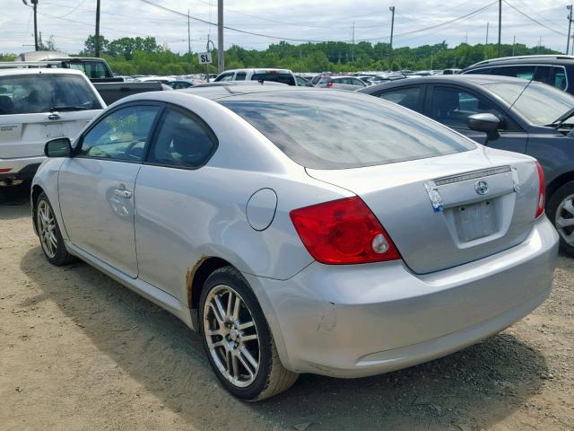 JTKDE177850045005 - 2005 TOYOTA SCION TC SILVER photo 3