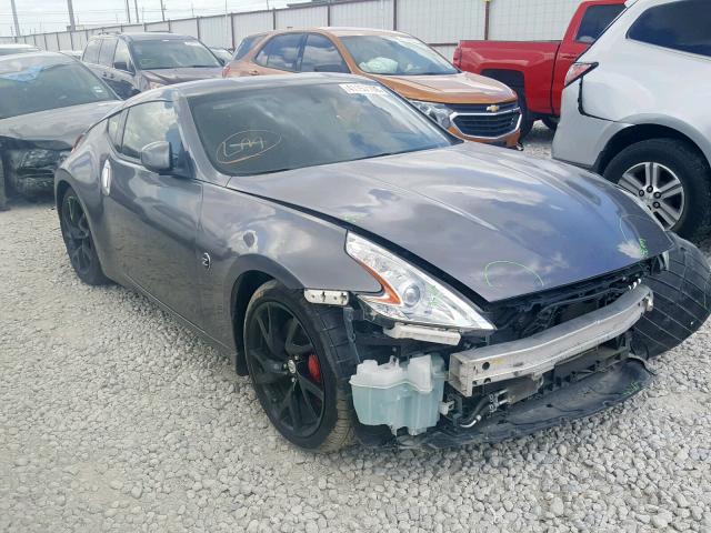 JN1AZ4EHXFM444670 - 2015 NISSAN 370Z BASE GRAY photo 1