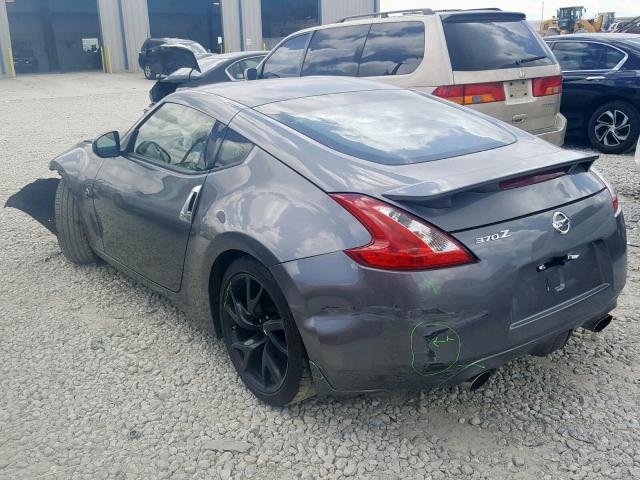 JN1AZ4EHXFM444670 - 2015 NISSAN 370Z BASE GRAY photo 3