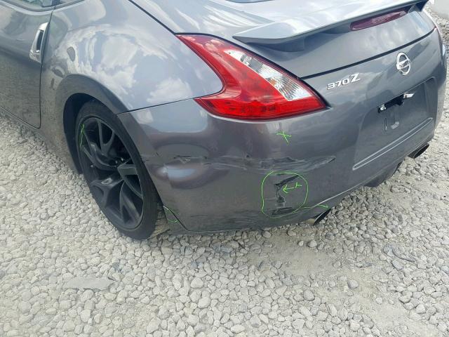 JN1AZ4EHXFM444670 - 2015 NISSAN 370Z BASE GRAY photo 9