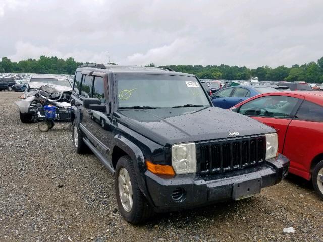 1J8HG48K76C283198 - 2006 JEEP COMMANDER BLUE photo 1