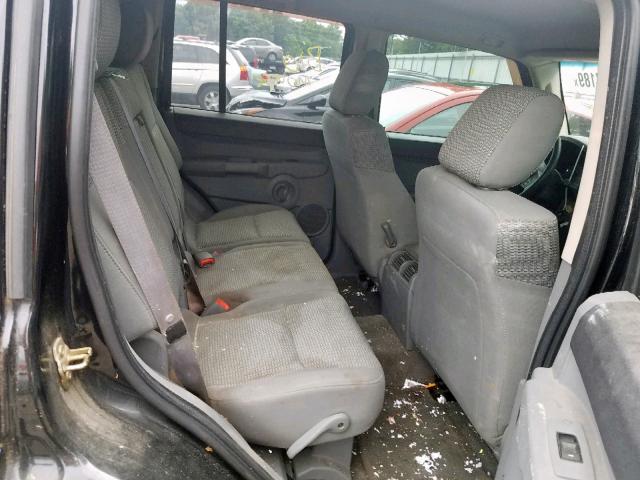 1J8HG48K76C283198 - 2006 JEEP COMMANDER BLUE photo 6