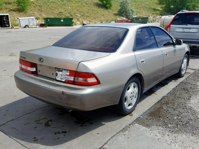 JT8BF28G4Y0273473 - 2000 LEXUS ES 300 GOLD photo 4