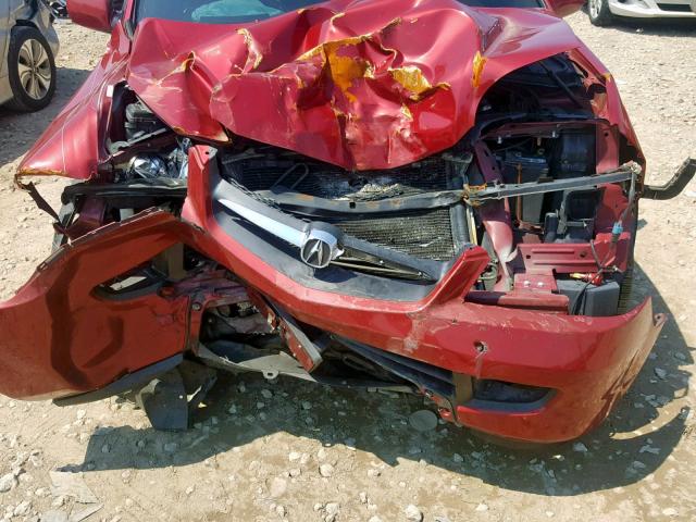 2HNYD18632H516786 - 2002 ACURA MDX TOURIN RED photo 7