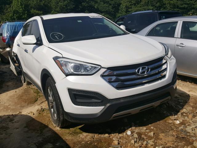 5XYZT3LB9FG273342 - 2015 HYUNDAI SANTA FE S WHITE photo 1