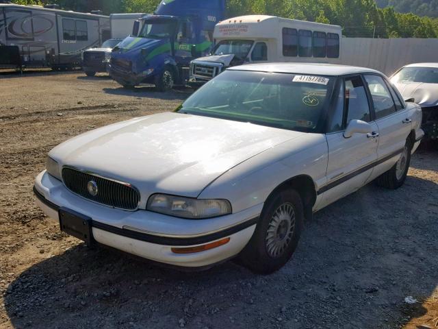 1G4HP52K7VH424550 - 1997 BUICK LESABRE CU WHITE photo 2