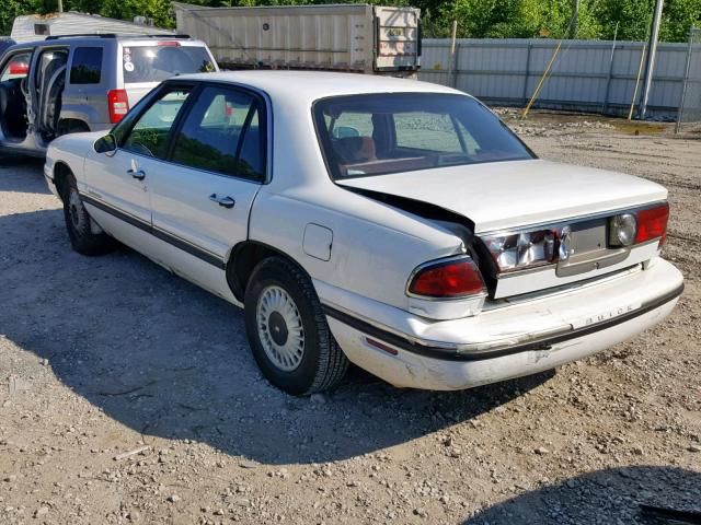 1G4HP52K7VH424550 - 1997 BUICK LESABRE CU WHITE photo 3