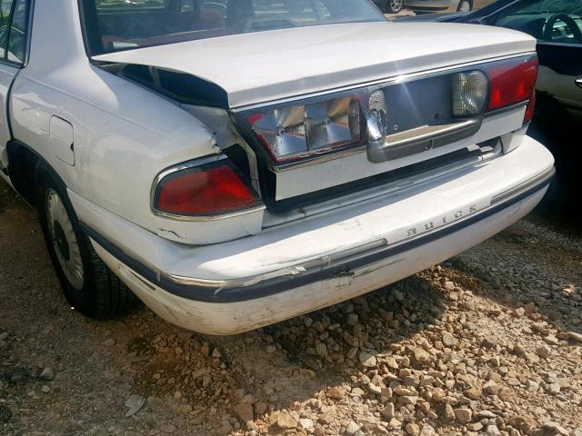 1G4HP52K7VH424550 - 1997 BUICK LESABRE CU WHITE photo 9