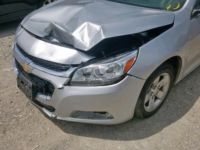 1G11C5SA2GF162744 - 2016 CHEVROLET MALIBU LIM SILVER photo 9